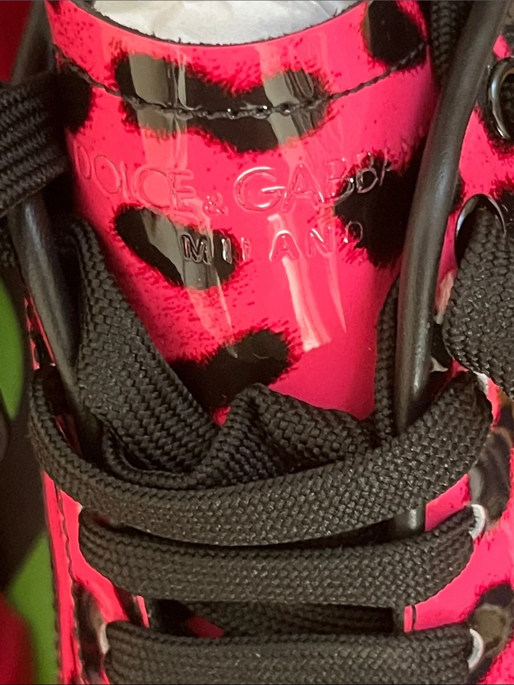 Dolce & Gabbana Daymaster Fucsia Sneakers- NIB